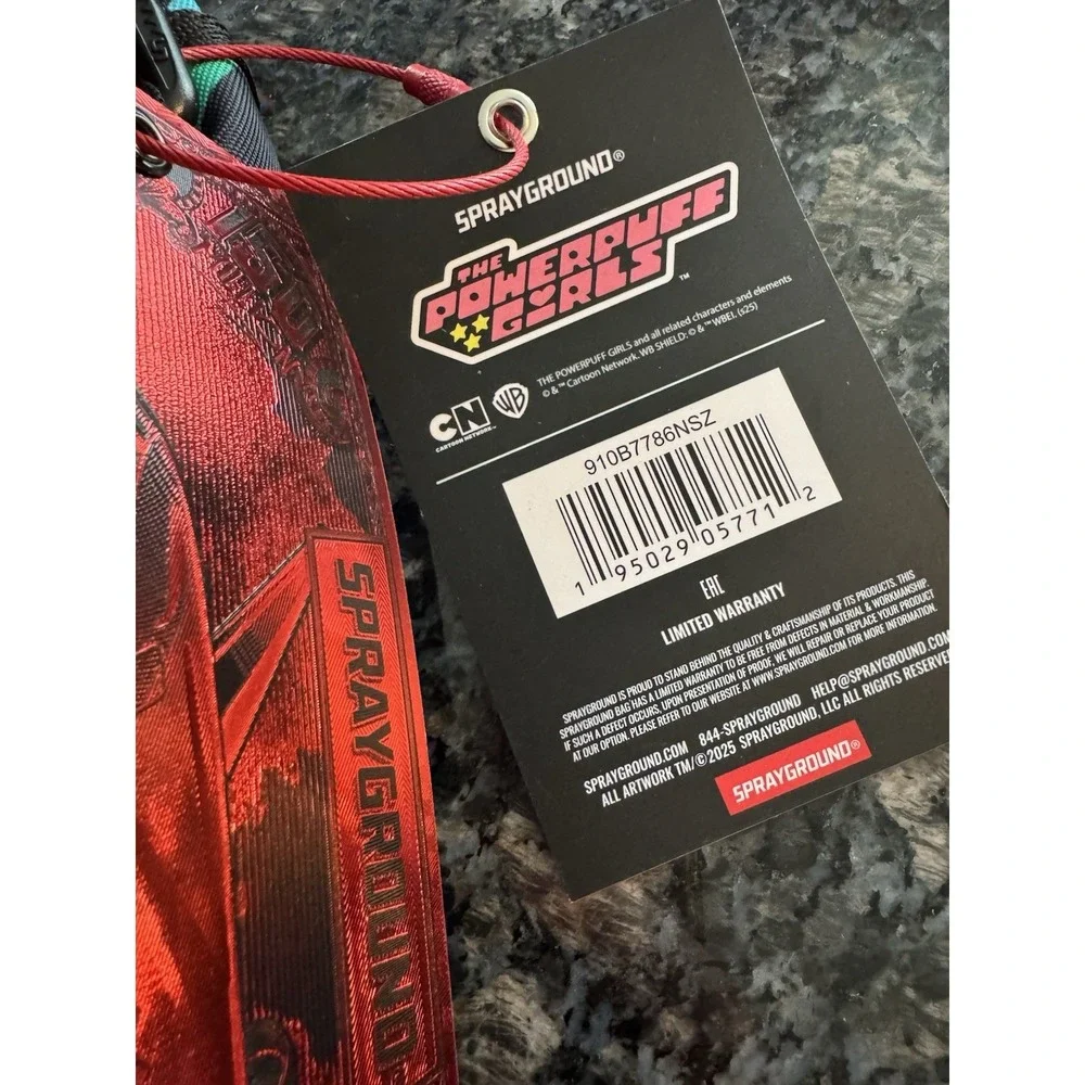Sprayground Powerpuff Girls Rainbow Smash Backpack NWT